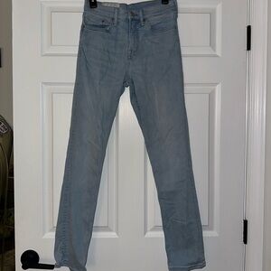 H&M Light Blue Denim Slim Fit Pants